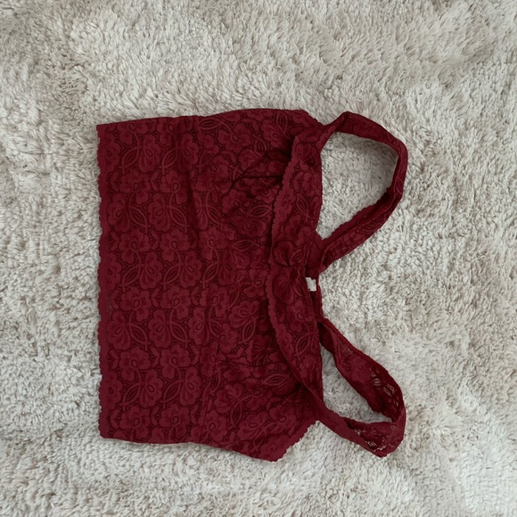 Free People Other - Free People L wine bralette